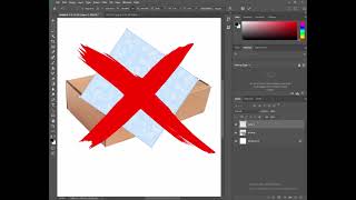 تريكات فوتوشوب |  كيفية وضع خلفية على العلبة بالفوتوشوب photoshop