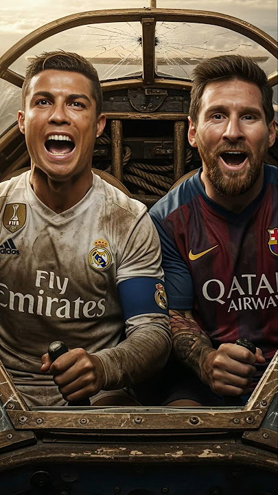 Ronaldo and Messi were mocked by Neymar and Mbappe #ronaldo #messi #aishorts