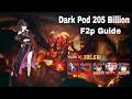 205 BILLION DAMAGE F2P 😈 | Dark Team POD Guide | Solo Leveling Arise