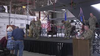 317th MXS Change of Command