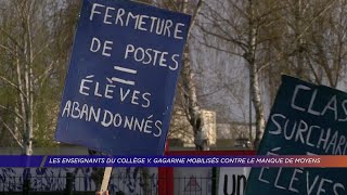Yvelines | Les enseignants du collège Y. Gagarine mobilisés contre le manque de moyens