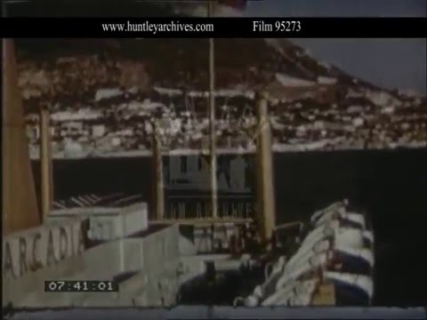 Gibraltar  1950s - Film 95273