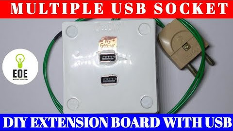 How To Make a Multiple USB Port at Home |Multi Port charger Low Cost