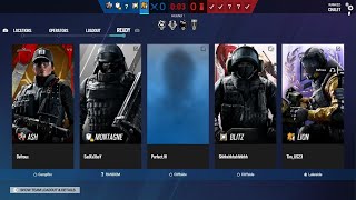 Carry my team in R6 copper, ACE in the end