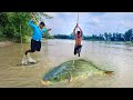 Best Teta Fishing Method In The World Incredible Biggest Fish Catching By Teta In The River