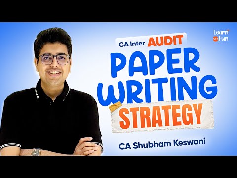 Confidence you Need ❤️ CA Inter Audit Paper Writing Strategy | CA Shubham Keswani (AIR 8)