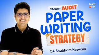Confidence you Need ❤️ CA Inter Audit Paper Writing Strategy | CA Shubham Keswani (AIR 8)