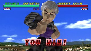 Tekken 2 | Lee Chaolan | Plump Mode | Story Mode | HD | 60 FPS | Ascended Saiyan grade 1.5 &amp; 2