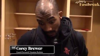 Famous Houston Rocket's Corey Brewer Talks Defense Profile