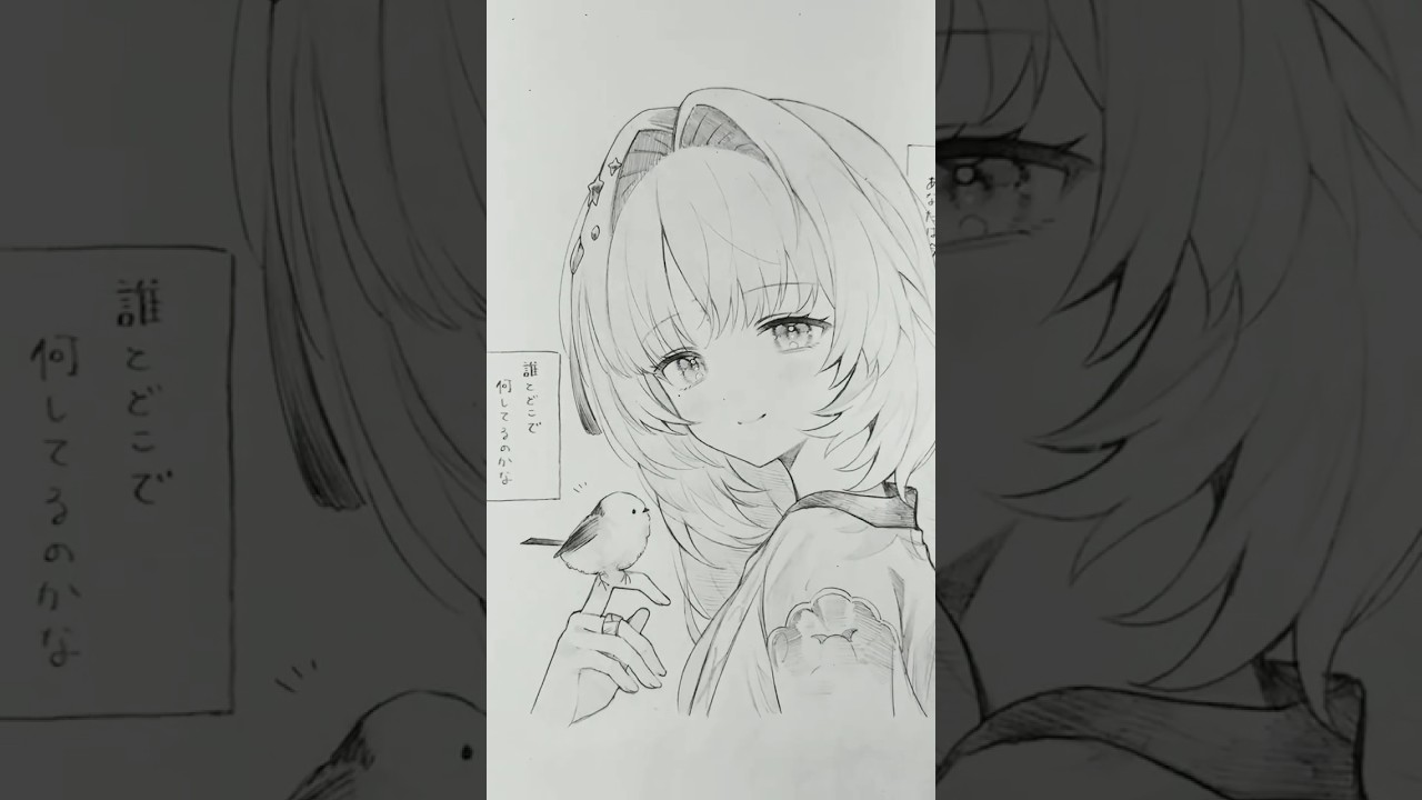 秧秧・玄翎 #鳴潮 #wutheringwaves #イラスト #アナログ絵 #shorts