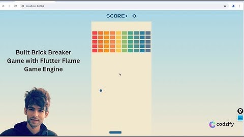 🔥Flutter Flame Brick Breaker Game: Educational Fun for All!🎮 Flutter Tutorials