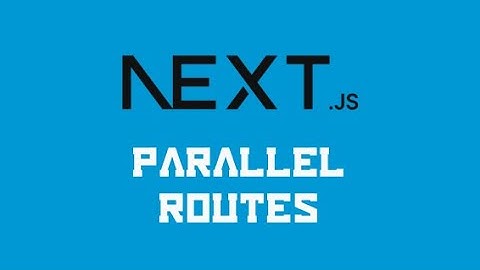 🇬🇧 Next.js 14 - Parallel Routes [IN ENGLISH] #1