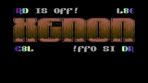 Xenon (NL) Intro 4 ! Commodore 64 (C64)