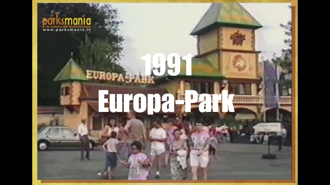 EUROPA PARK 1991: Historical video