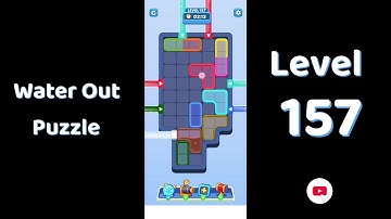 Water Out Puzzle Level 157 Walkthrough 💧 | Step-by-Step Solution | SolutionGuruji