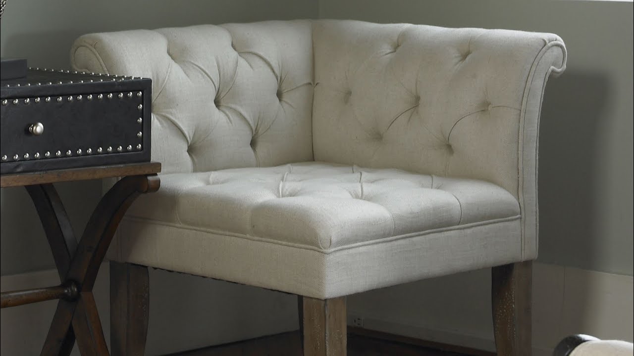 Uttermost Tahtesa Corner Chair YouTube