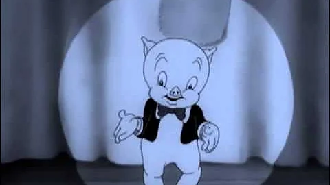 Blue Christmas by Porky Pig (Live Animation)🎄⛄❄️