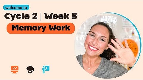 CC Cycle 2 Week 5 Memory Work