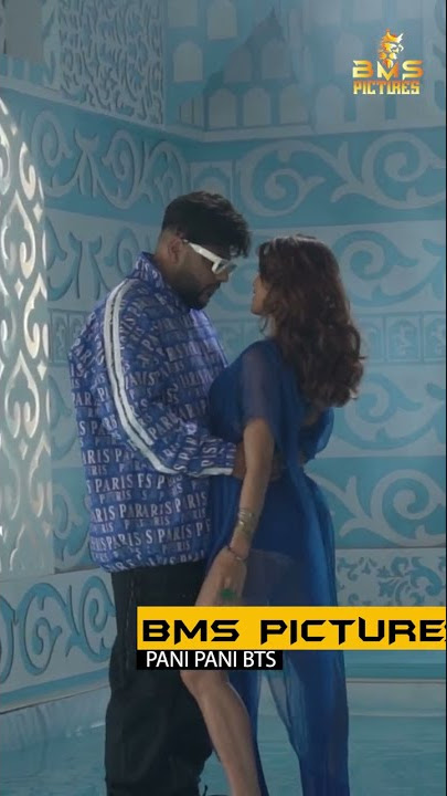 Badshah - Paani Paani | Jacqueline Fernandez BTS #shorts  #short #youtubeshorts