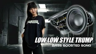 DJ SUBWOOFER BASS TEST - LOW LOW STYLE TRUMPET MELODY ENAK SEPANJANG MASA FULL BASS