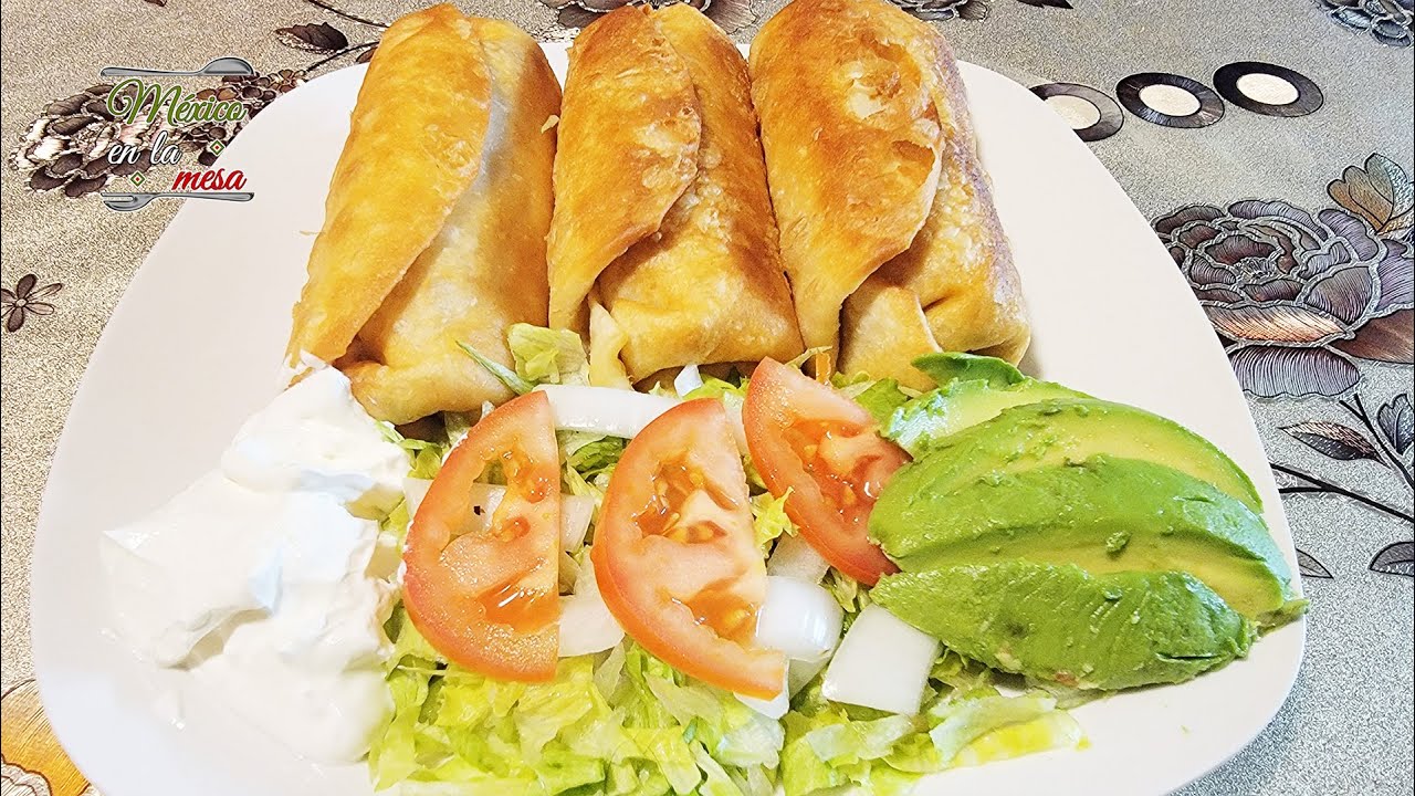 Cómo preparar unas chimichangas fácilmente