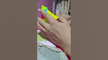 Pyramid Rubiks cube solved in 20 seconds