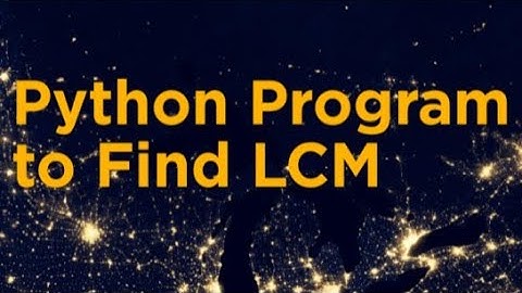 Python Program to Find LCM #viral #shorts #lcm #python #programming #coding #pythonprogramming