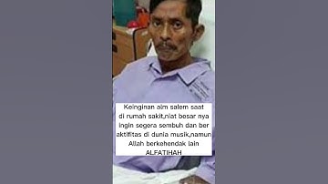 Thumbnail of Inilah keinginan alm salem iklim yang tidak tercapai,
