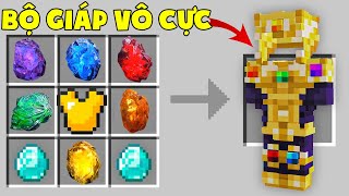 Minecraft Nhưng Noob Chế Tạo Được Bộ Giáp Vô Cực