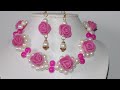 3 DIY beads jewelry making | Flower jewelry