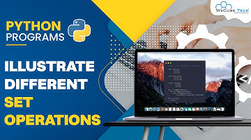 Python Program to Illustrate Different Set Operations (Hindi)
