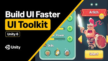 Build Stunning UI Faster with Unity UI Toolkit (Unity 6).