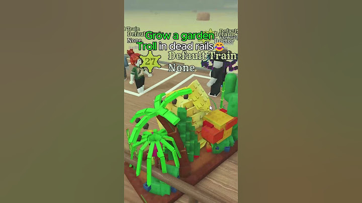 GROW A GARDEN TROLL in Dead Rails Roblox Update (Funny Moments): Dead Rails Classes Guide #deadrails