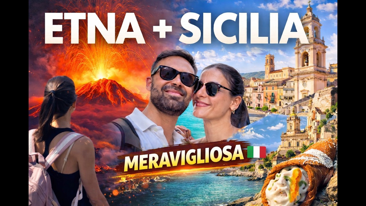 Itinerario perfetto in Sicilia sud-orientale + escursione sull’Etna