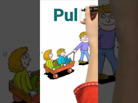 Drag | Push | Pull | Lift | Carry #englishwords