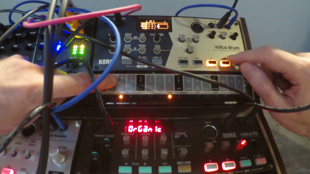 VOLCA DRUM Metalic? IDM Jam z17 YouTube