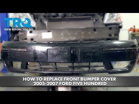 How to Replace Front Bumper Cover 2005-2007 Ford Five Hundred