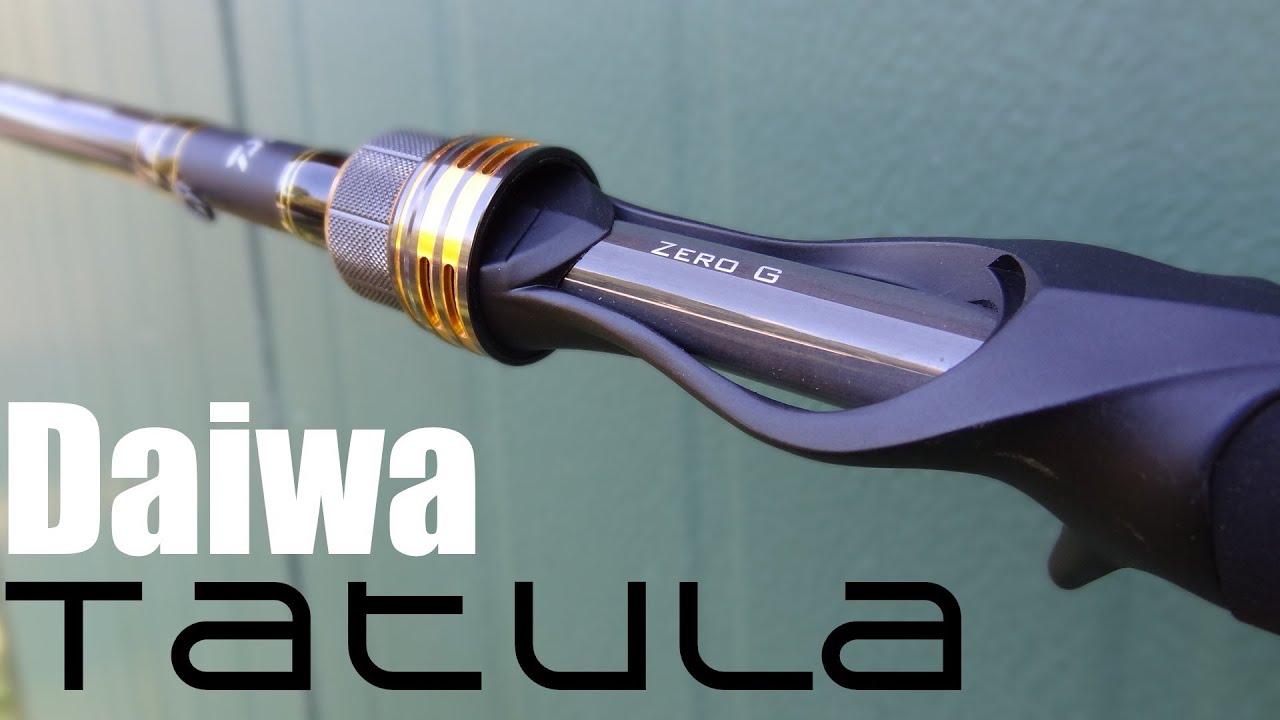 Daiwa Tatula 6' 10 MH/F rod. Close-up & first impressions. 