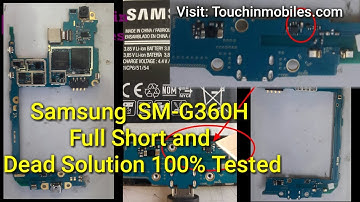 Samsung SM-G360H Full Short Solution And Dead 100% Working Tested | Samsung Core Prime G360 short