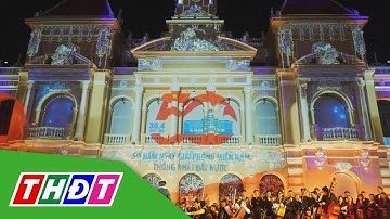 Trình chiếu 3D Mapping, bắn pháo hoa tại trung tâm TP.HCM | THDT