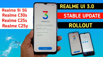 Realme UI 3.0 September 2022 New Stable Update | Realme C30s/C25s/C25y/9i September New Update