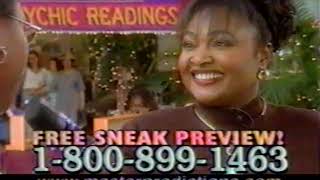Master Predictions Psychic Readings 1-800-899-1463 Commercial - 90s/2000s