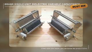 Brand new Single-unit Air Dielectric Variable Capacitor 20-1000PF 15-240 10-150 12-85 13-130 Adjusta