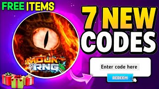 ⚠️SECRET CODES⚠️MOUNT RNG CODES IN MARCH 2026 - ROBLOX MOUNT RNG CODES