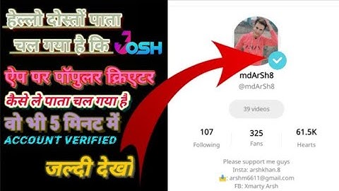 josh app par popular creator kaise le How to popular creator in josh app //TECHNICAL INFORMER ARSH//