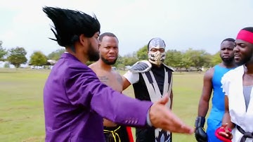 Ryu vs Sub Zero and Kayuza