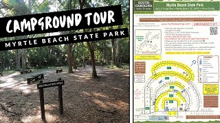 Myrtle Beach State Park Campground Tour & Evening Walk