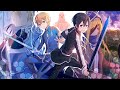 Sword Art Online Alicization War Of Underworld Ending Blazing The Future By Kirito Eugeo Alice
