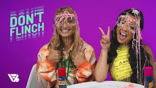 Montana Tucker and Ashley Nocera Play Don't Flinch