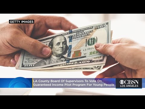 LA County Board Of Supervisors To Vote On Guaranteed Income Pilot Program For Young People